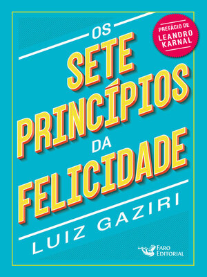cover image of Os sete princípios da felicidade
